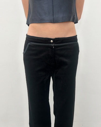Emporio Armani Corduroy Embellished Pants
