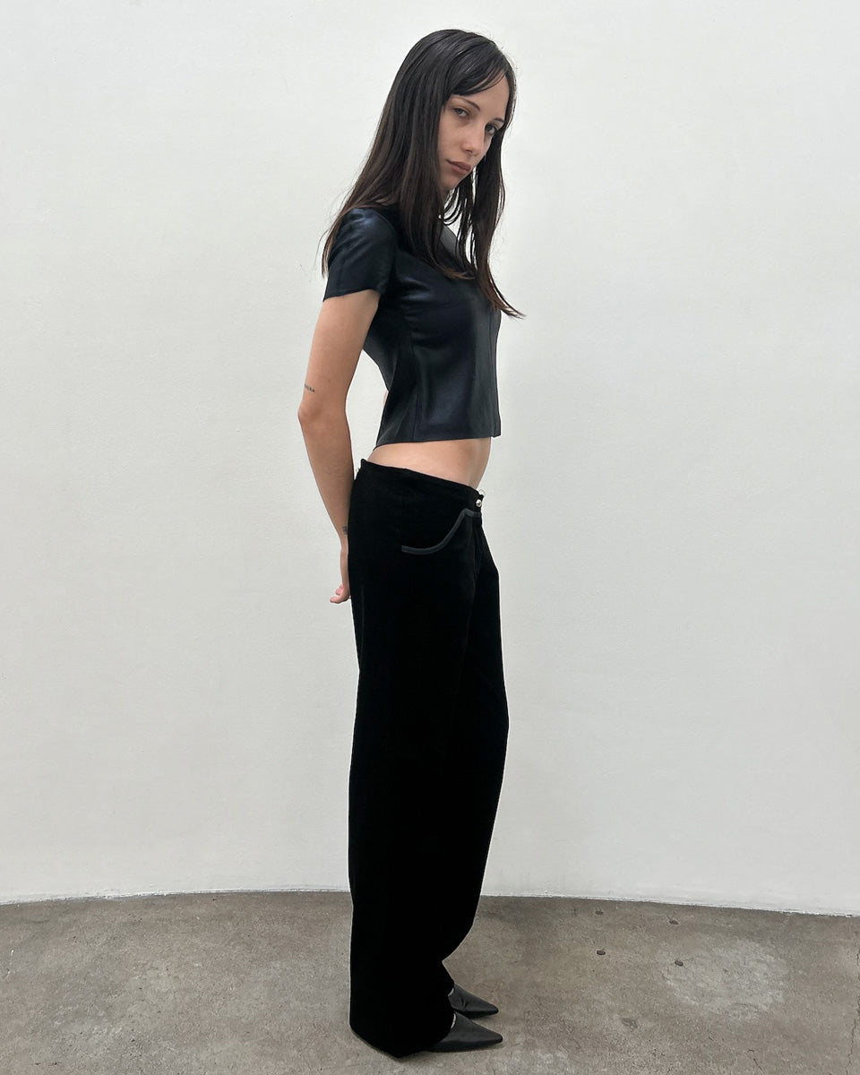 Emporio Armani Corduroy Embellished Pants