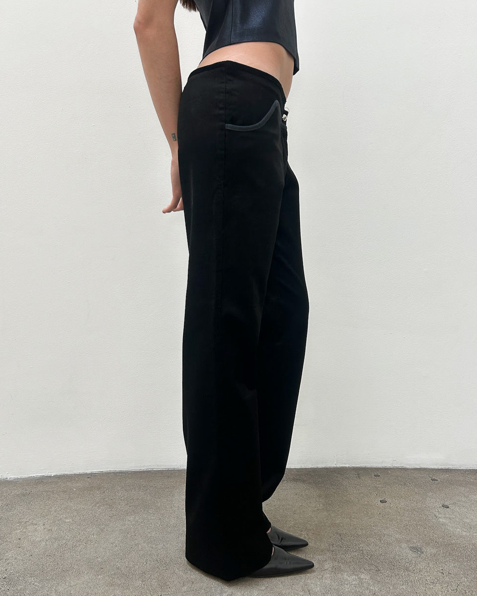 Emporio Armani Corduroy Embellished Pants
