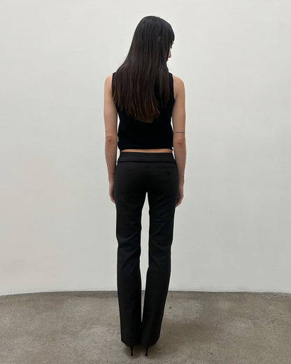Emporio Armani Ruffle-Pocket Pants