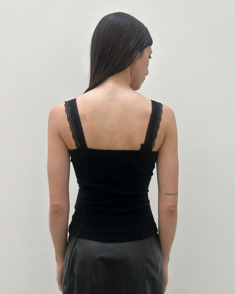 Tao Comme des Garçons 2005 Lace Bustier Top