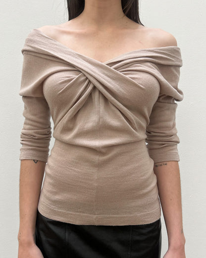 Alberta Ferretti Off-The-Shoulder Top