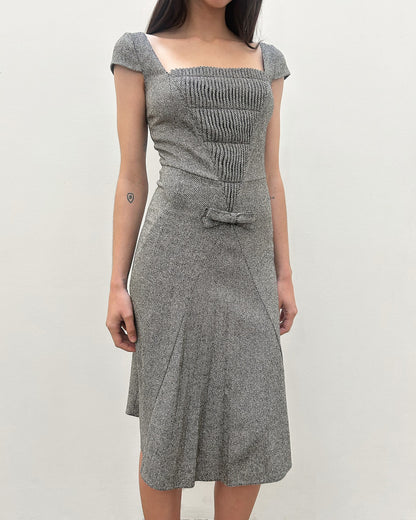 Anna Molinari Gathered Bust Dress