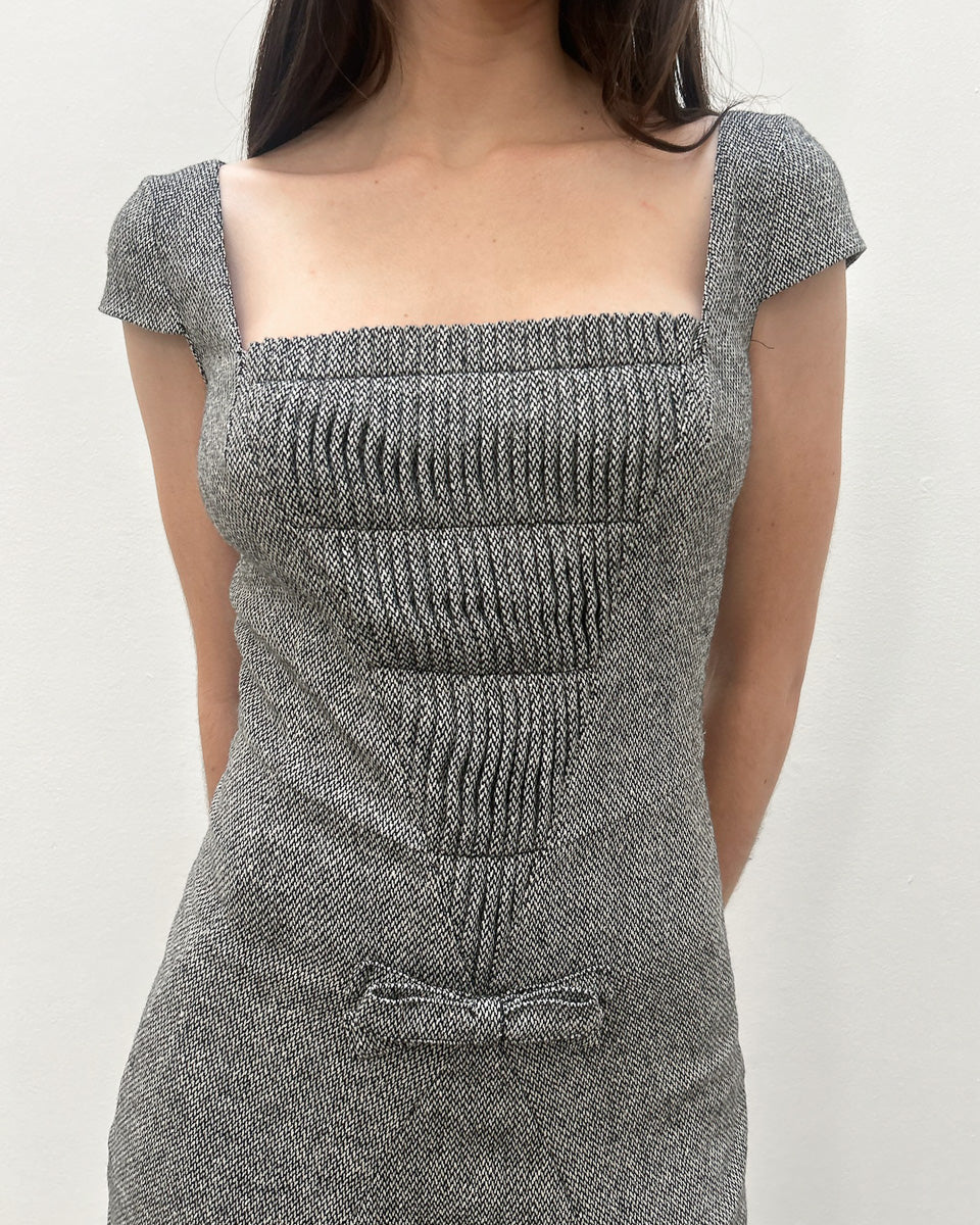 Anna Molinari Gathered Bust Dress