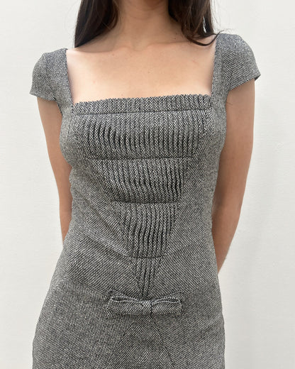 Anna Molinari Gathered Bust Dress