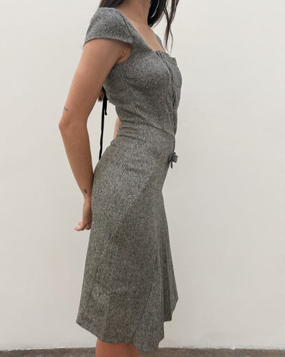 Anna Molinari Gathered Bust Dress
