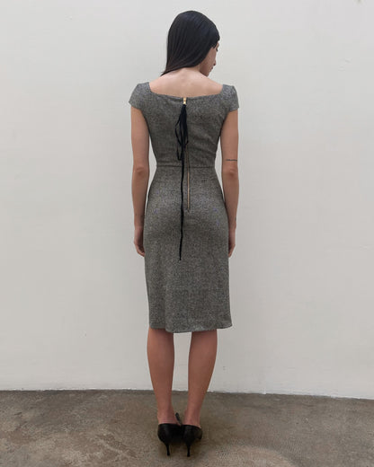 Anna Molinari Gathered Bust Dress