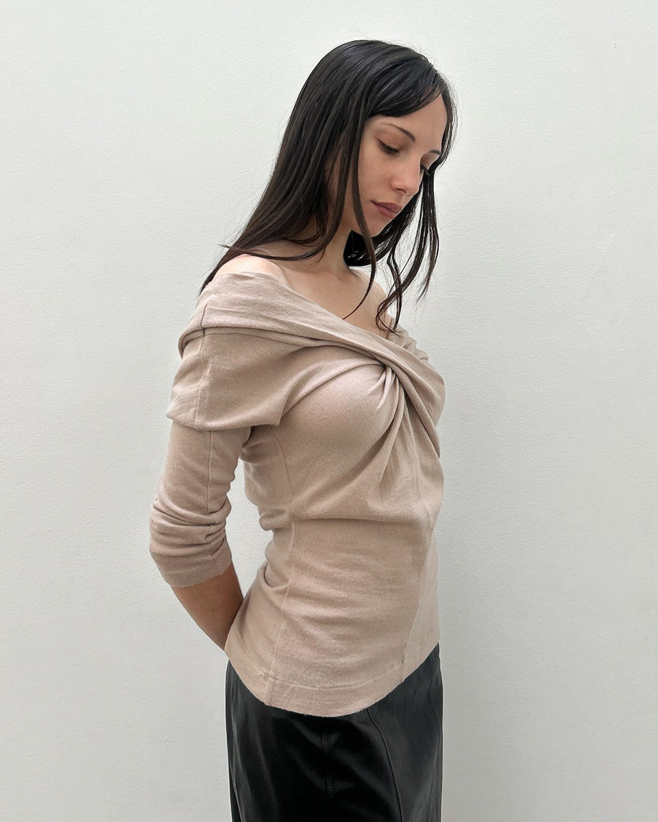 Alberta Ferretti Off-The-Shoulder Top