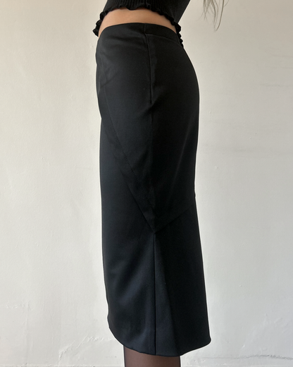 Gucci by Tom Ford 2004 Silk Pencil Skirt