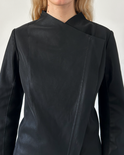 Adolfo Dominguez Asymmetrical Zip Jacket