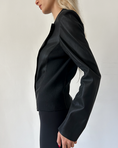 Adolfo Dominguez Asymmetrical Zip Jacket