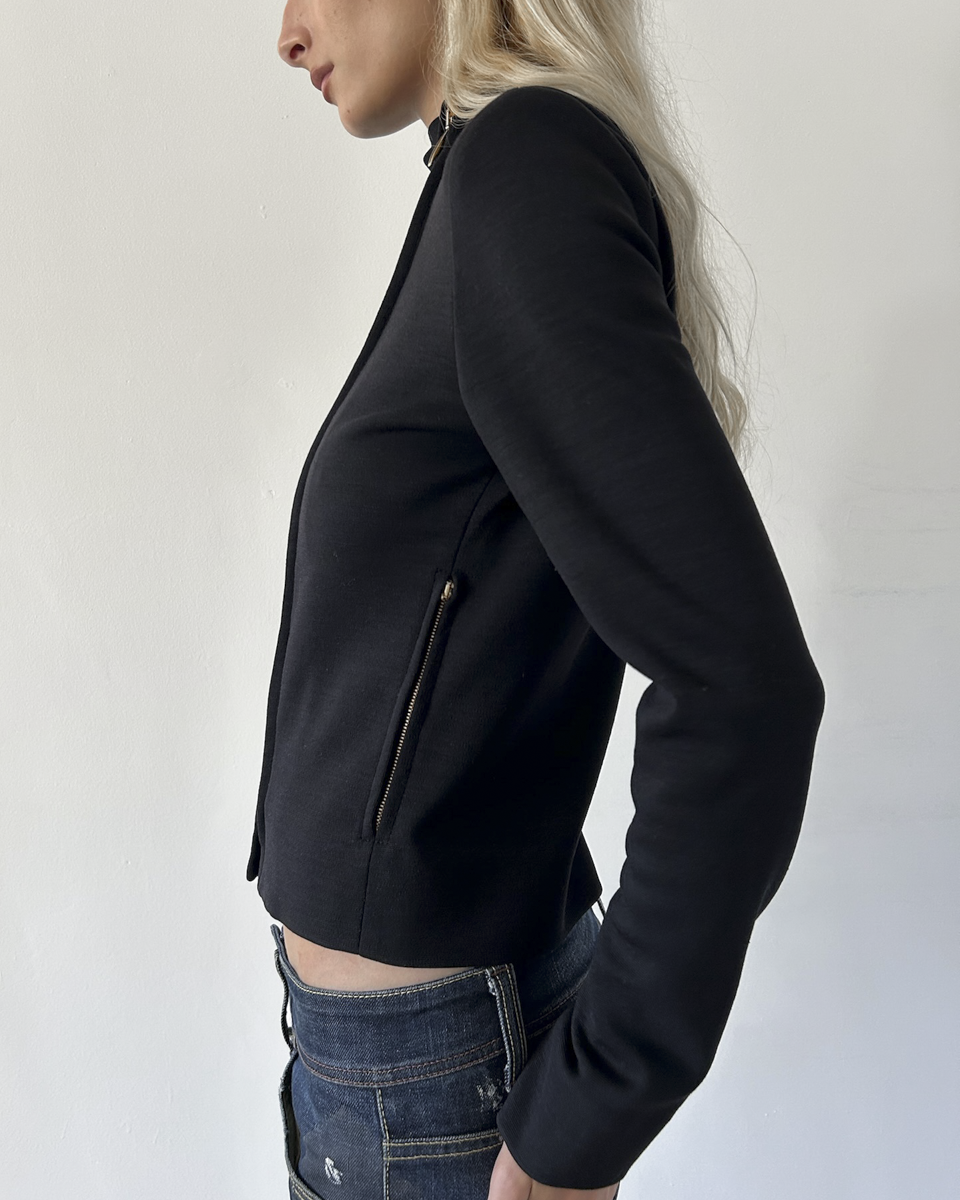 Gucci by Tom Ford Cropped Riders Jacket