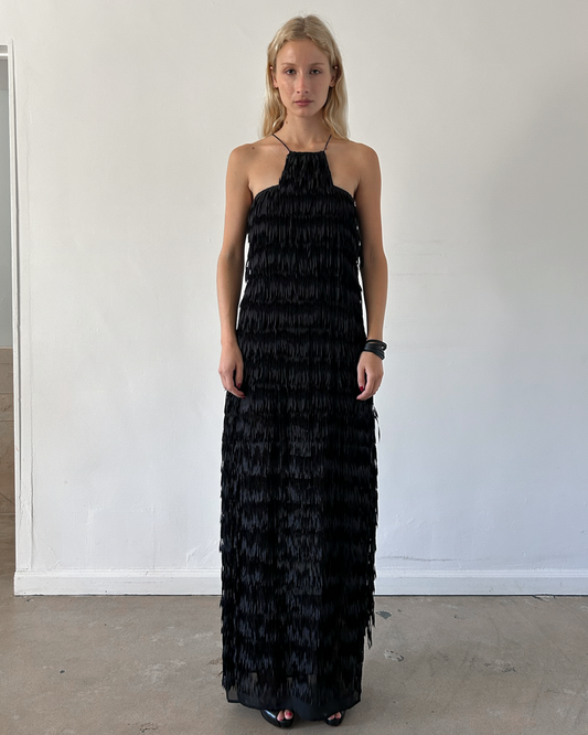 Patrizia Pepe Fringe Dress
