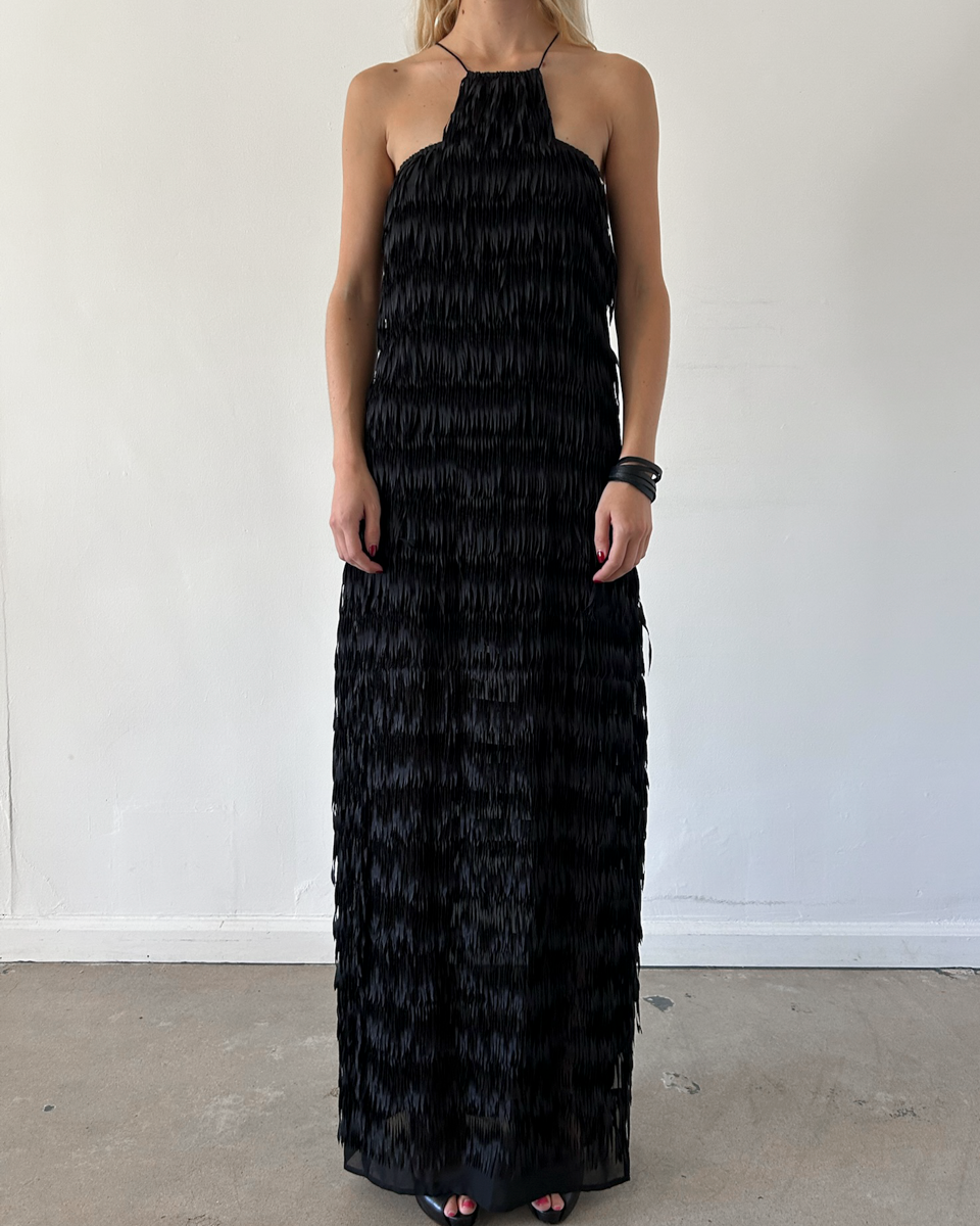 Patrizia Pepe Fringe Dress