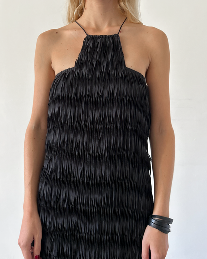 Patrizia Pepe Fringe Dress