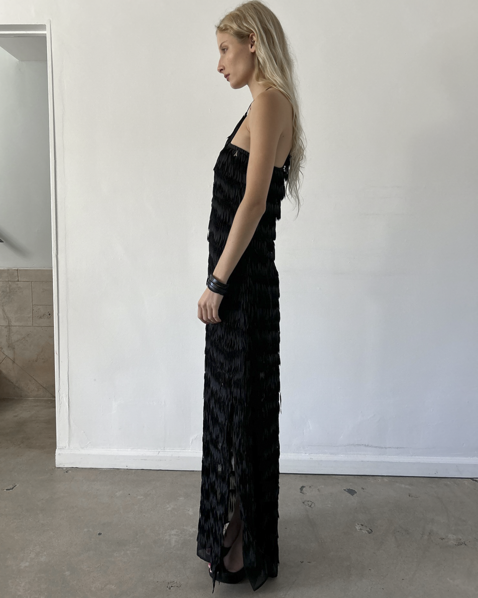 Patrizia Pepe Fringe Dress