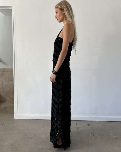 Patrizia Pepe Fringe Dress
