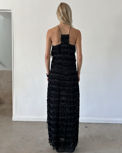Patrizia Pepe Fringe Dress