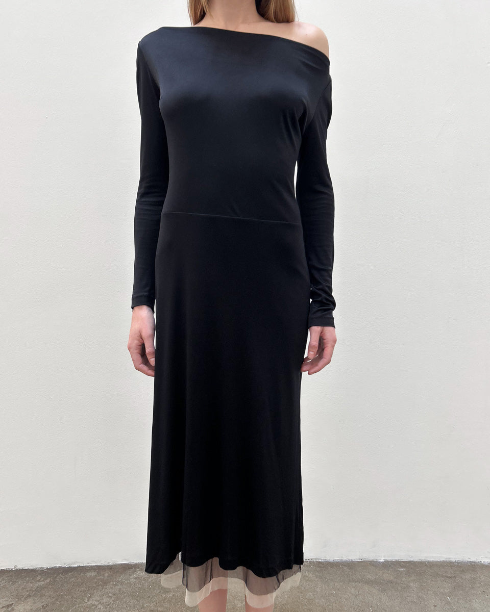 Alessandro Dell'Acqua Mesh Hem Dress