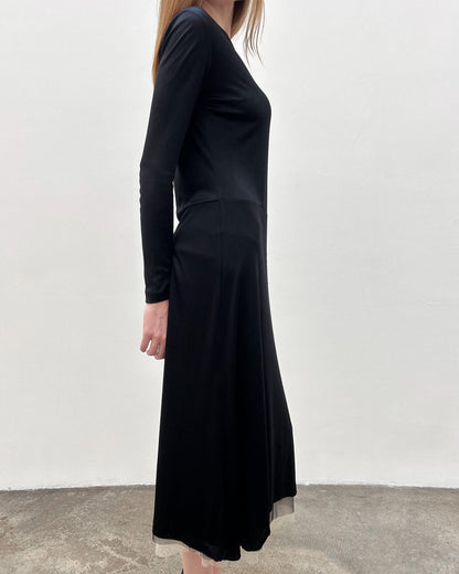 Alessandro Dell'Acqua Mesh Hem Dress