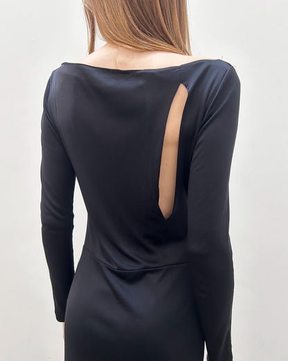 Alessandro Dell'Acqua Mesh Hem Dress