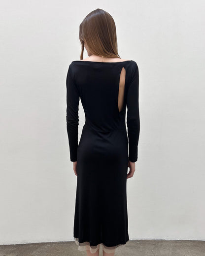 Alessandro Dell'Acqua Mesh Hem Dress
