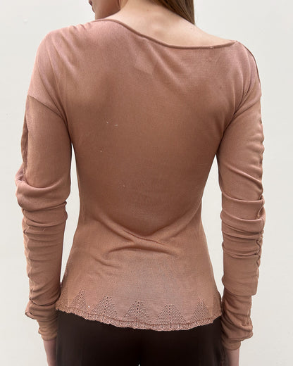 Chloè by Stella McCartney FW2001 Draped Top