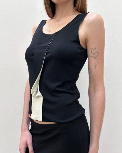 Emporio Armani Color Block Top