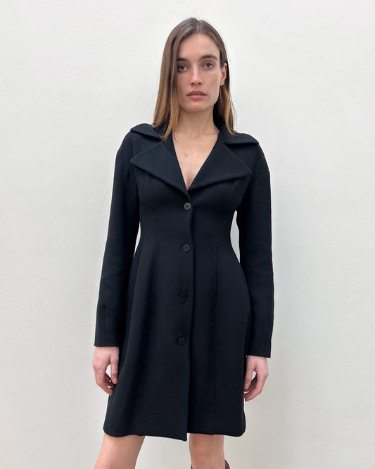 Paola Frani Cinched Waist Coat