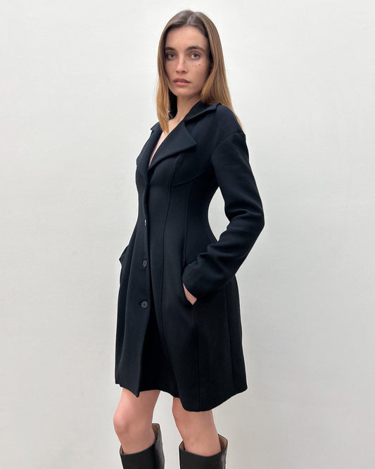 Paola Frani Cinched Waist Coat