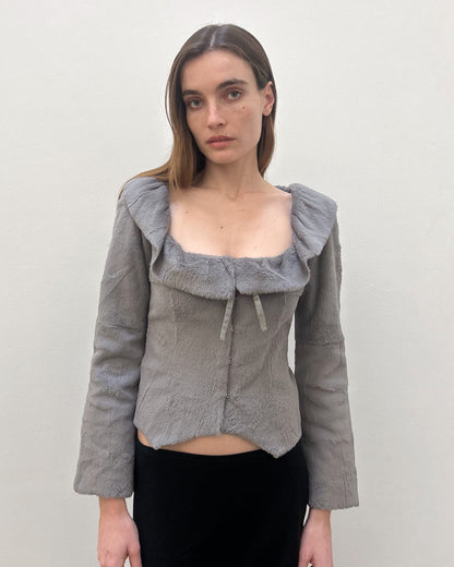 Emporio Armani FW2006 Hook & Eye Jacket