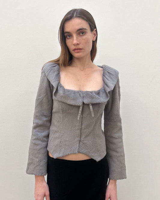 Emporio Armani FW2006 Hook & Eye Jacket