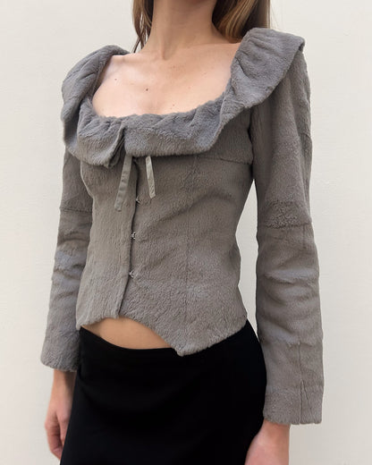 Emporio Armani FW2006 Hook & Eye Jacket