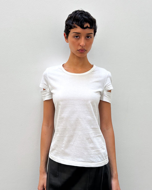 Helmut Lang SS1998 Cut-Out T-Shirt