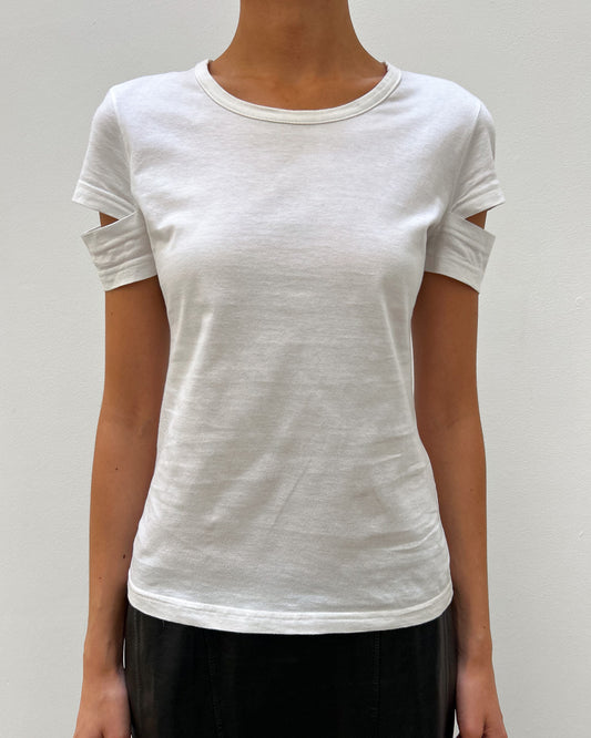 Helmut Lang SS1998 Cut-Out T-Shirt