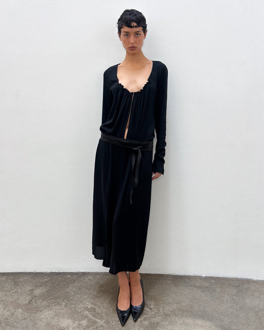 Gucci by Tom Ford SS2002 Keyhole Silk Dress
