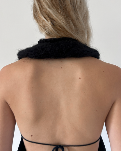 Miss Sixty Open-Back Halter Top