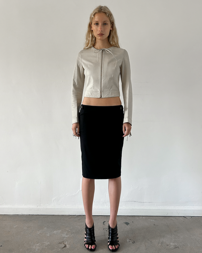 Gucci Midi Skirt with Side Ties
