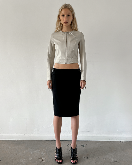 Gucci Midi Skirt with Side Ties