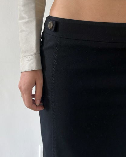 Gucci Midi Skirt with Side Ties