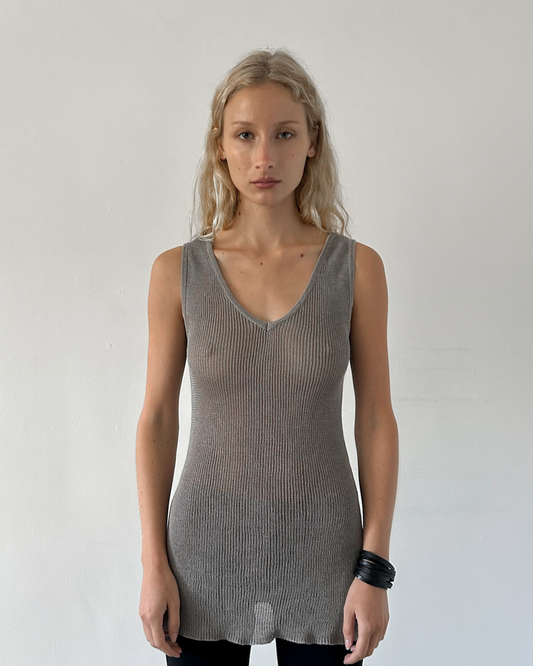 Issey Miyake (70s-80s) Knitted Tunic