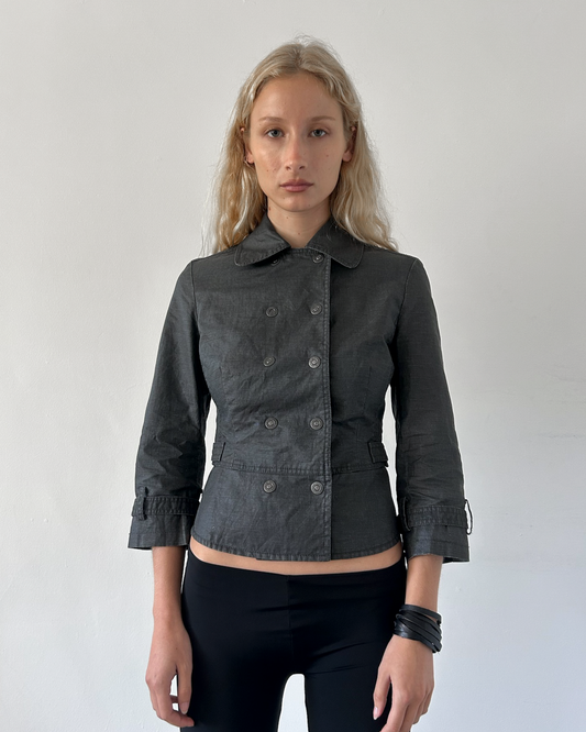 Adolfo Dominguez Double Breasted Jacket