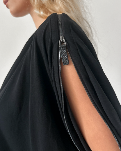 Gucci FW2009 Dress with Zipper Sleeves