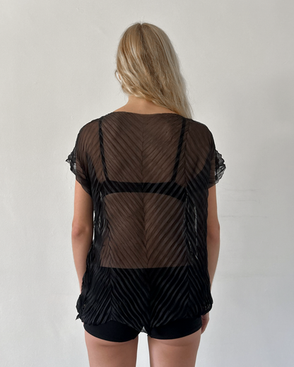 Issey Miyake Sheer Blouse