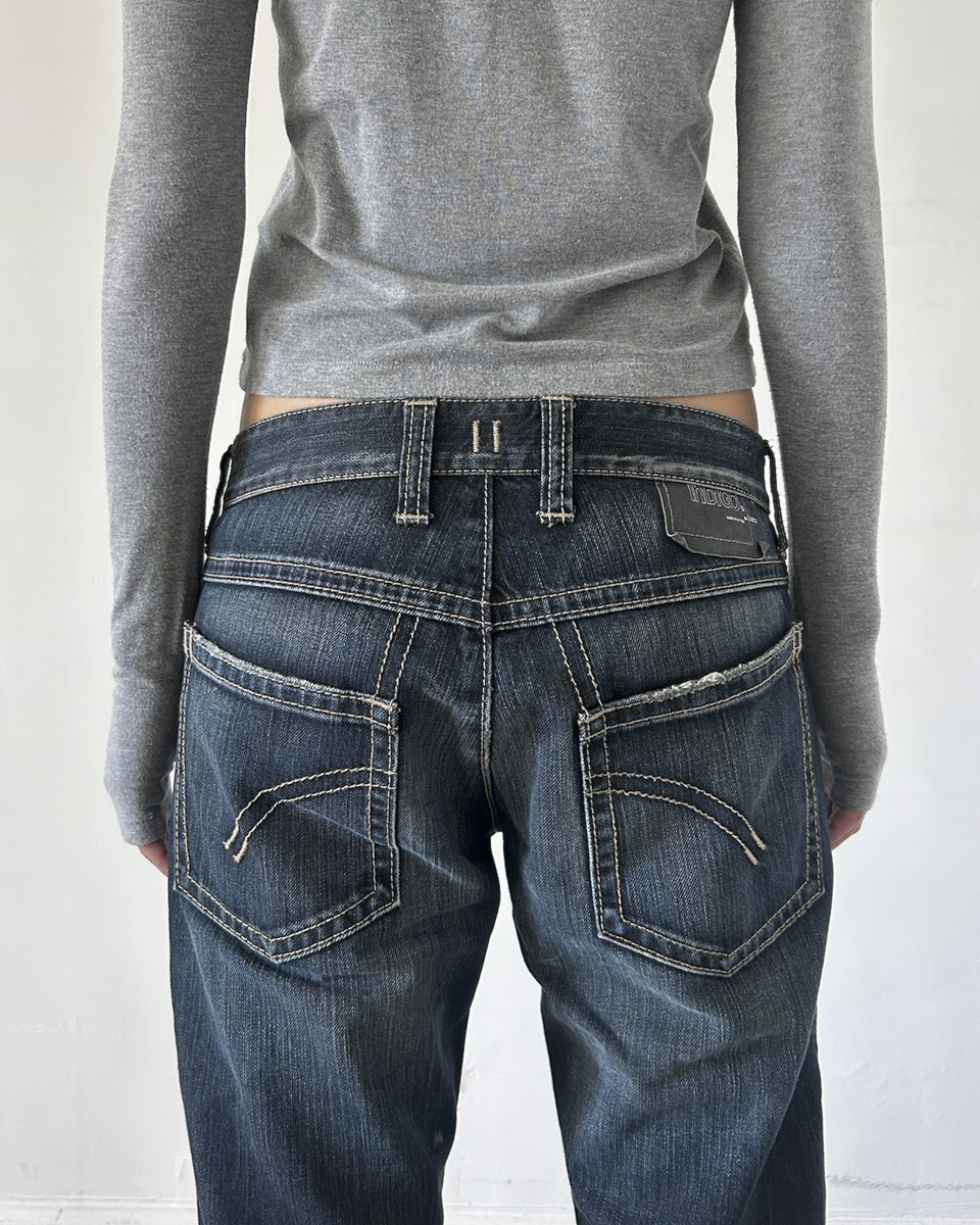 Neil Barrett Dark Wash Denim