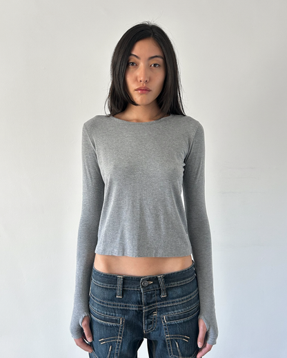 Y’s Yohji Yamamoto Long Sleeve with Thumb Holes