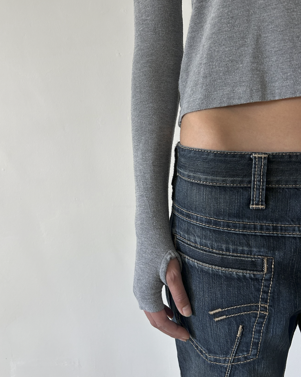 Y’s Yohji Yamamoto Long Sleeve with Thumb Holes