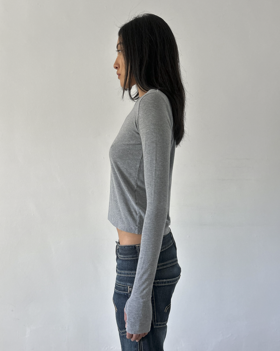 Y’s Yohji Yamamoto Long Sleeve with Thumb Holes