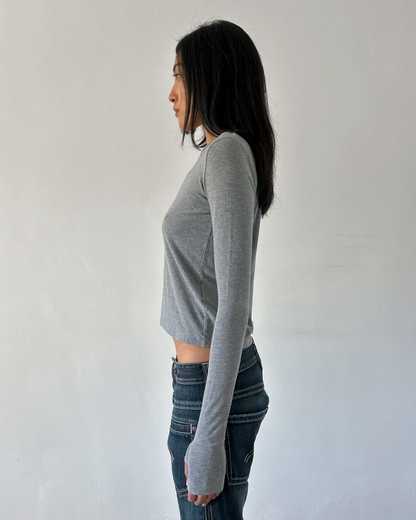 Y’s Yohji Yamamoto Long Sleeve with Thumb Holes