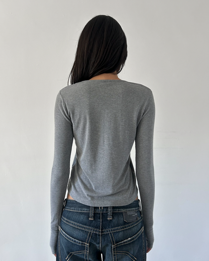 Y’s Yohji Yamamoto Long Sleeve with Thumb Holes